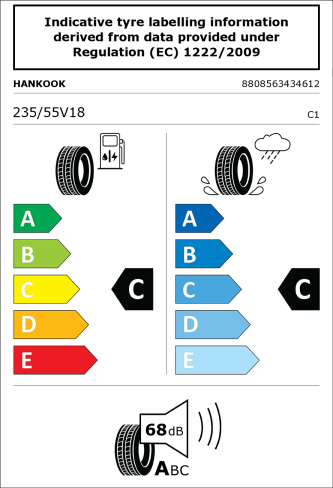 HANKOOK K117A VENTUS S1 EVO2
